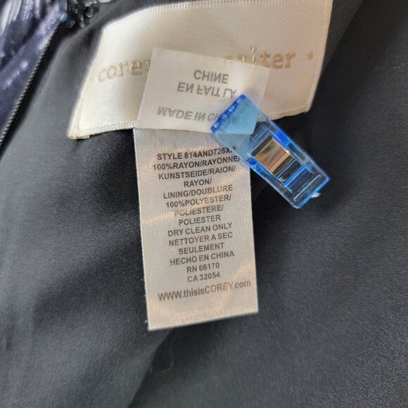 Corey Lynn Calter Painted Plaid Dress Handkerchief Hem - Anthropologie sz 2 - Picture 12 of 14